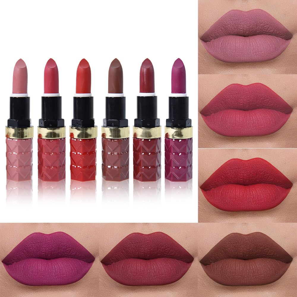 evpct set labial seis tonos para cualquier ocasión y piel