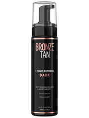 Existing Beauty Bronceado Mousse con guía de color para aplicación uniforme.