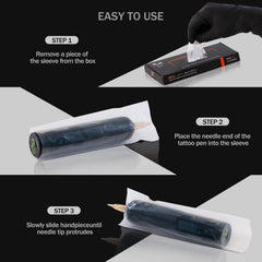 EZTAT2 tamaño 2,4 x 7 pulgadas, compatible con máquinas inalámbricas.
