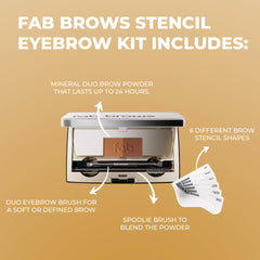 Espejo de aumento de Fab Brows para ver cada detalle