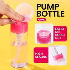 Botella removedor Fandamei con bomba para aplicación rápida
