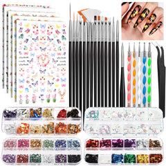 Brochas Fandamei para uñas, precisión y acabado profesional.