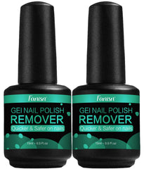 Fanisn remover esmalte gel dos frascos 15ml, uso en casa