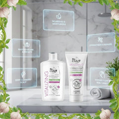 Farmasi Dr. C. Tuna Shampoo textura cremosa realza la experiencia de limpieza
