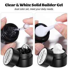 Gel de construcción 3D blanco Fcozpjk para detalles precisos.