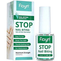 Fidyn Esmalte Amargo en botella de 10 ml para reducir morder uñas