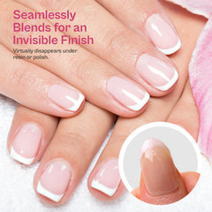 Finga-Nails adhesivo respaldo seda uñas: adhesivo integrado para fijación rápida.