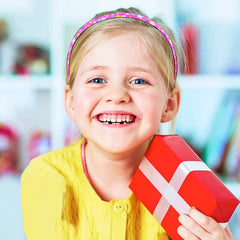 Idea de regalo ideal para fiestas y cumpleaños con colores coordinados.