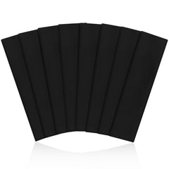 Bandanas deportivas Fishinsea para mujer, paquete de 8, negro, ideal para entrenamiento