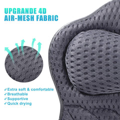 Soporte cómodo para cuello y hombros con la almohada Fitheaven.