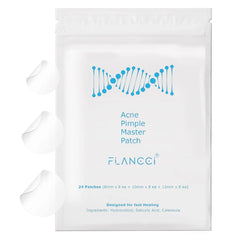 Parche Flancci: hidrocoloide con caléndula para mejorar la apariencia de granos durante la noche.