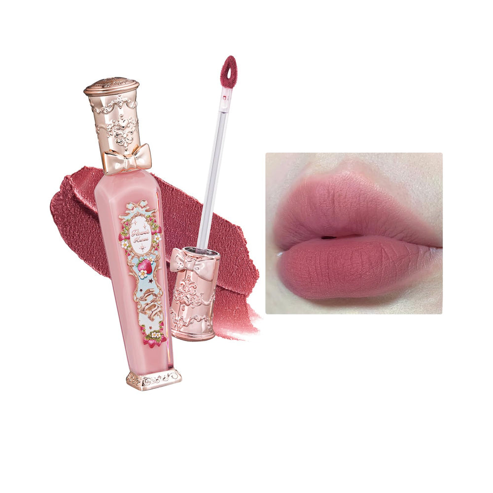 Flower Knows labial fresa rococo frasco, acabado elegante y duradero.