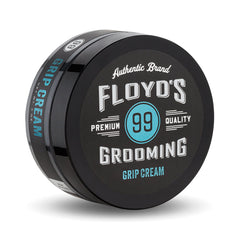 Crema de agarre Floyd's 99 en envase define peinado con agarre estable