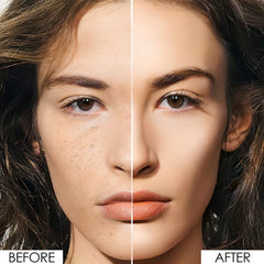 FOCALLURE polvo compacto sobre piel desnuda para look natural