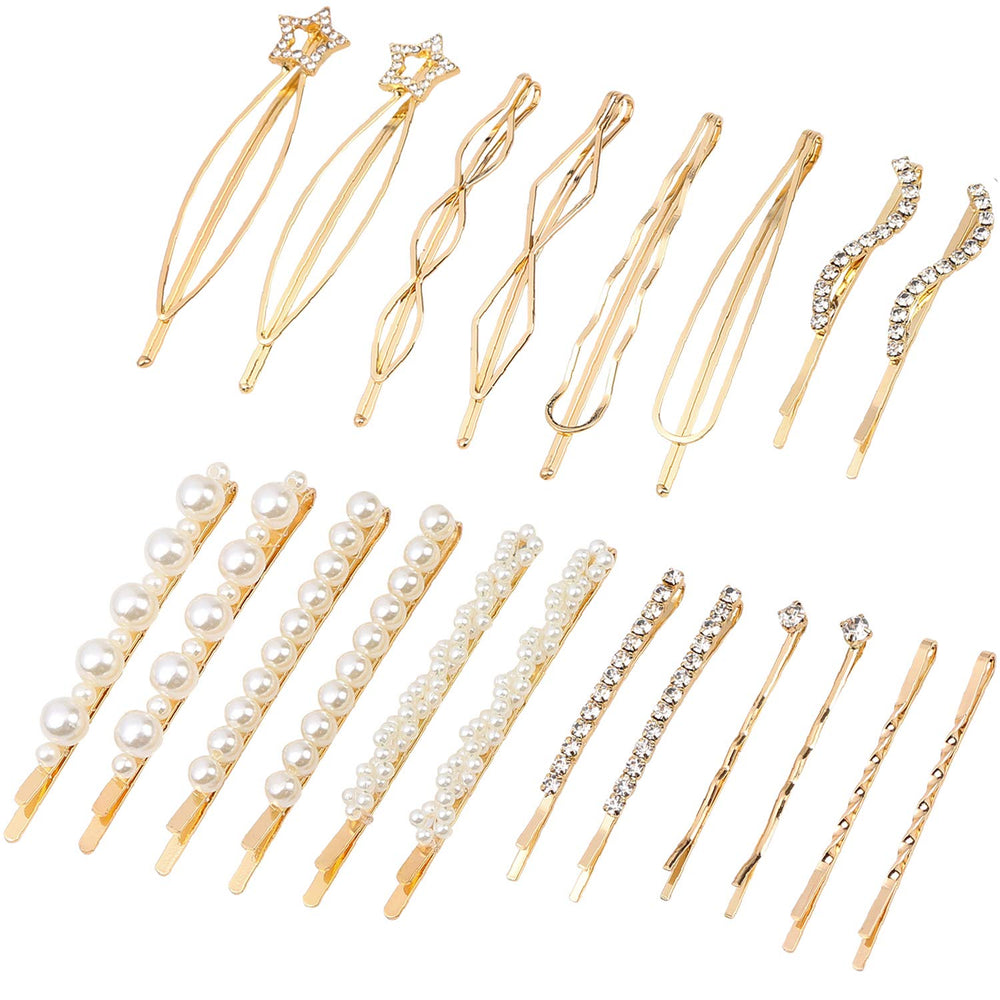 Folansy peinetas oro con perlas artificiales para un look elegante en bodas