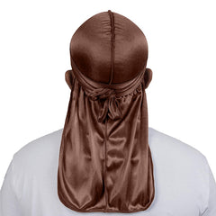Durag satinado ForceWave, brillo suave y cabello hidratado durante el día.