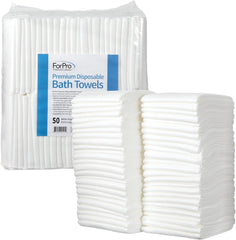 ForPro Professional Collection: toalla desechable textura suave para piel sensible.