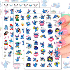 Estampas Foweso de animales azules para decoración divertida y duradera.