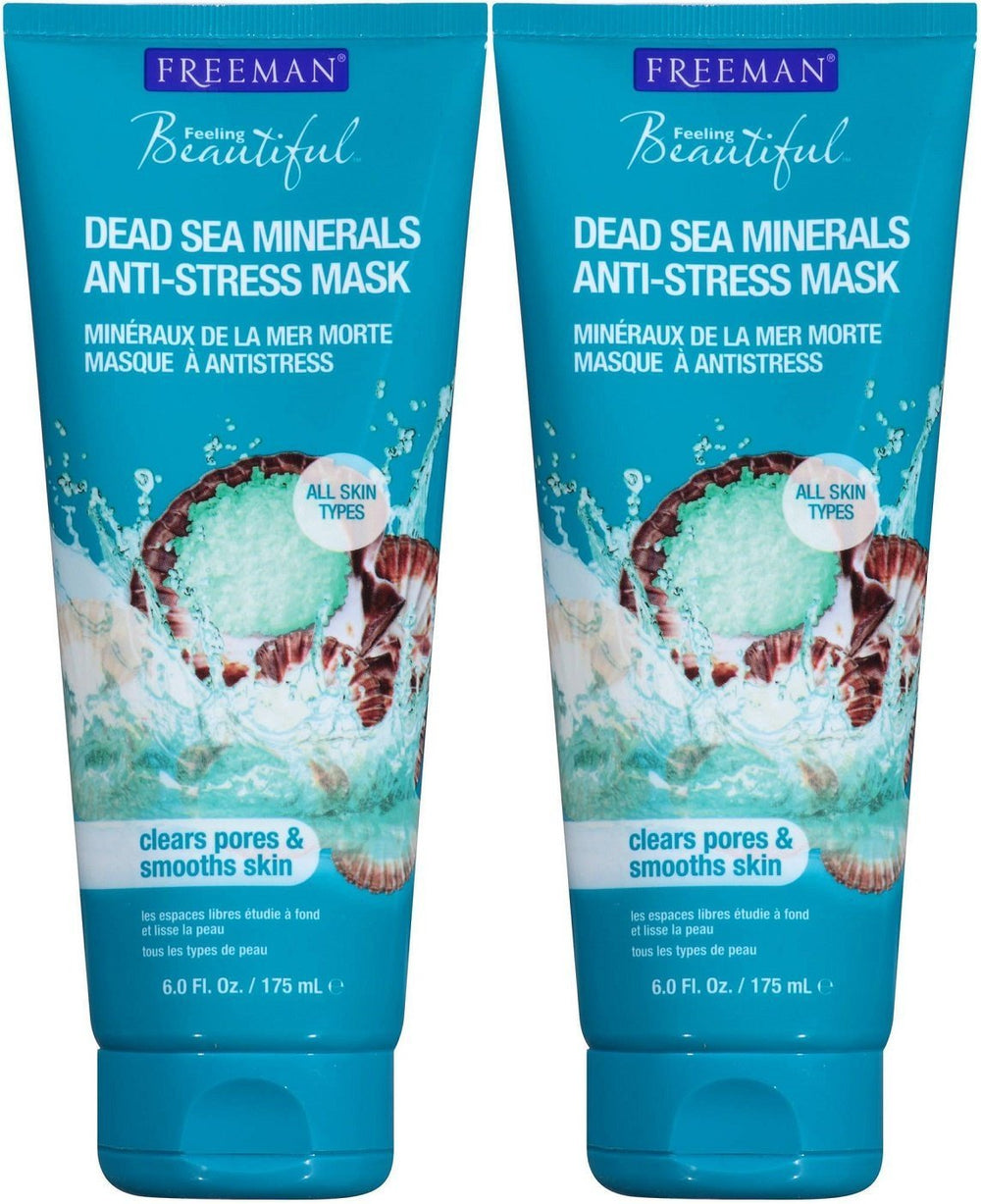 Freeman mascarilla arcilla antiestres con minerales del Mar Muerto para equilibrar piel y purificar poros