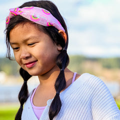 FROG SAC diadema para niñas con lentejuelas arcoíris: añade estilo y recogido duradero.