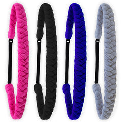 FROG SAC diademas trenzadas con ajuste flexible para uso diario de niñas.