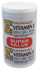 Crema Fruit of the Earth Bogo Vitamina E para hidratación diaria de manos y rostro.