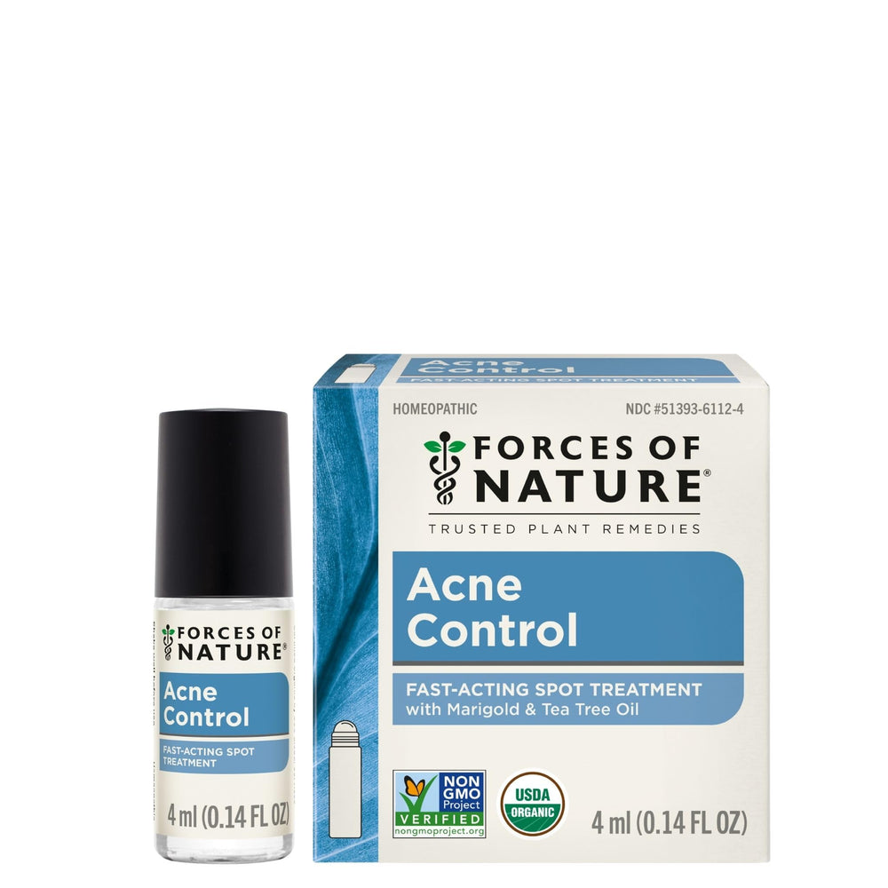 Forces of Nature rodillo acne: aplicación puntual para la piel
