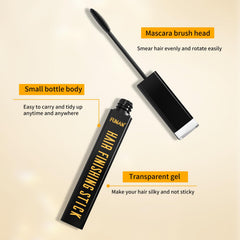 FUNAN Stick de acabado brillo para cabello, efecto suave y sin grasa.