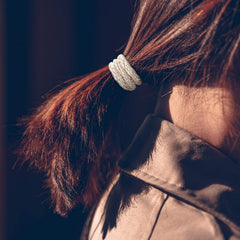 Elásticos sin metal de Funtopia, causan menos marcas en el cabello