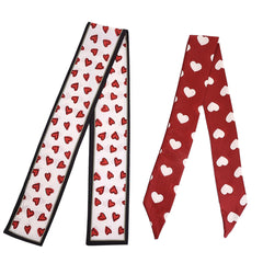 Fuyage diadema con estampado de corazones para crear looks creativos y cómodos.