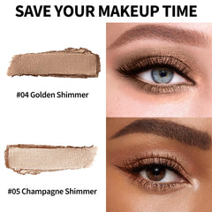 FV lápiz sombra ojos dúo textura cremosa para aplicación suave