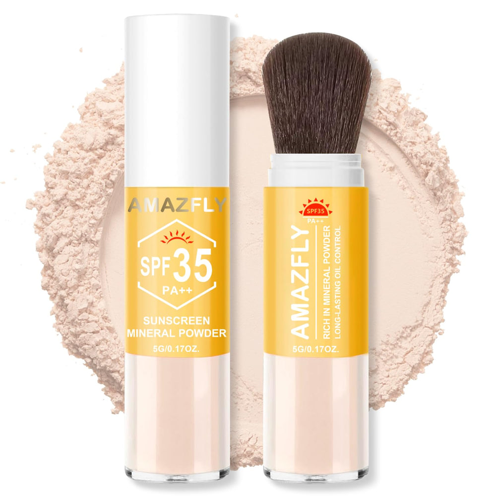 GADMLURY polvo mineral con brocha para aplicación rápida frente al sol
