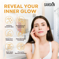 Ganskin serum ácido kojico, textura ligera, hidratación suave.