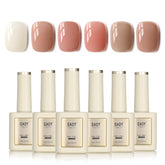 GAOY tono rosa natural, esmalte gel para una manicura elegante.