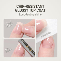 GAOY base coat en botella mejora adherencia del esmalte.