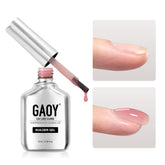 GAOY builder gel para uñas, botella 16 ml, fortalecimiento y extensión posibles.