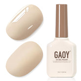 GAOY 2046 Beige, envase de 16 ml para manicura en casa
