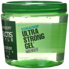 Garnier Fructis Style Gel Ultra Firme facilita la aplicación para un look definido.