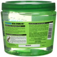 Garnier Fructis Style Gel Ultra Firme sin residuo deja un acabado limpio.