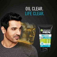Textura tipo lodo de Garnier para hombre que absorbe grasa.