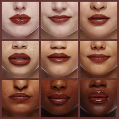 GECOMO Brillo labial tono rosa, realza color natural con brillo sutil.