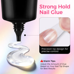 GELLAKTIK adhesión resistente para uñas completas