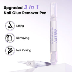 GELLEN removedor sin acetona para retirada suave de uñas.