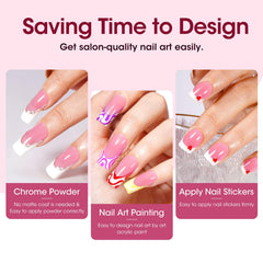 GELLEN uñas adhesivas sin limado, ideal para retoques rápidos