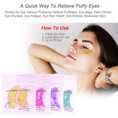 Parches GELMAY reutilizables para ojos, cómodo y práctico.