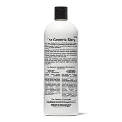 Generic Value Products Acondicionador de árbol de té: detalle de etiqueta, aroma fresco para el cuero cabelludo