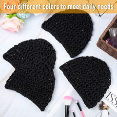Geyoga gorro de malla para dormir, mantiene el cabello recogido.