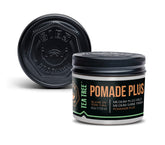GIBS Tea Tree Pomade Plus: botella frontal para estilo flexible con acabado medio.
