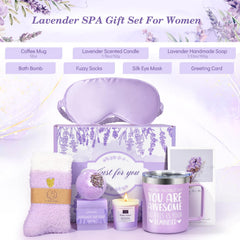 GiftPeak vela lavanda, aroma suave para un ambiente de relajación.