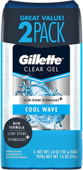 Gillette Endurance antitranspirante gel claro en botella, protección invisible.